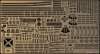 Fujimi 433172 TOKU-99 EX-1 Photo-Etched Parts for IJN Heavy Cruiser Ibuki 1/700